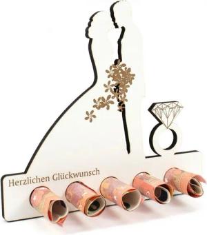 Dekolando Geschenkkarte Geschenk Hochzeit Geldgeschenk Brautpaar Hochzeitsgeschenk