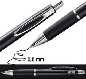 Otto Office Kugelschreiber KS4, mit Druckmechanik und Taschenclip