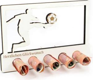Dekolando Geschenkkarte Geschenk Fussball Fußball Geldgeschenk Training