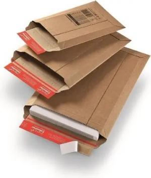 COLOMPAC Versandtasche 25 Versandtaschen CP010.09 aus Wellpappe - 58,2x43,2cm