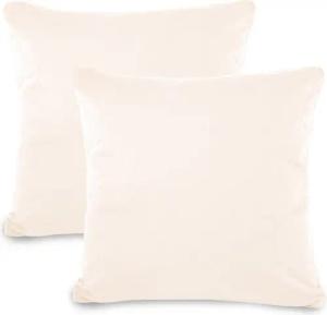 aqua-textil Kissenbezüge Classic Line Kissenbezüge Kissenhüllen 2er Set 45x45cm schneeweiß