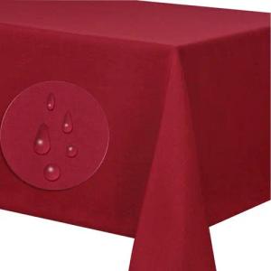 Fiora Tischdecke Tischdecke Tischtuch Leinenoptik schmutzabweisend Lotuseffekt, Pflegeleicht - Schmutzabweisend