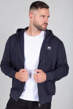 Alpha Industries Kapuzensweatjacke Basic Zip Hoody SL