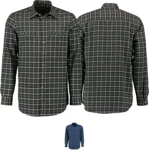 German Wear Outdoorhemd OJ16 Jagdhemd hemd Langarm Hemd Regular Fit Haifischkragen Krempelarm