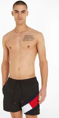 Tommy Hilfiger Swimwear Badeshorts SF MEDIUM DRAWSTRING mit Tommy Hilfiger Markenlabel
