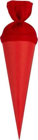 itenga Schultüte itenga Geschwister - Bastelschultüte 35cm mit Filzverschluss ROT