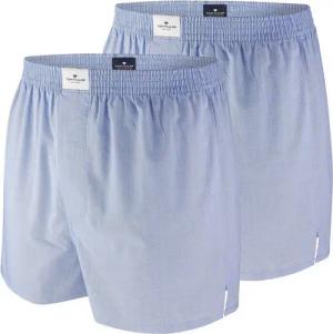 TOM TAILOR Boxershorts (2-St) Webboxer mit verdeckter Knopfleiste im 2er Pack