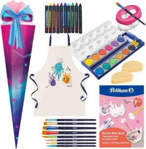 Herlitz Schultüte 85 cm gefüllt 2025 Mädchen Stars