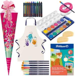 Herlitz Schultüte 85 cm gefüllt 2025 Mädchen Vintage Love