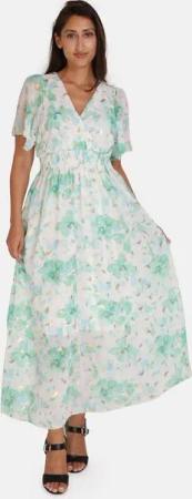 Elara Sommerkleid Elara Damen Sommerblumenkleid (1-tlg)