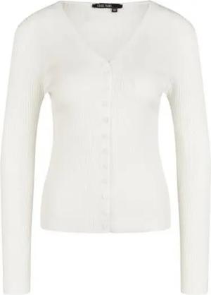 MARC AUREL Strickjacke Strick, off white