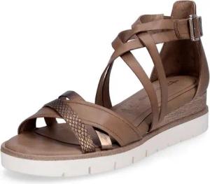 Tamaris Tamaris Damen Keil Sandalette cognac Sandale