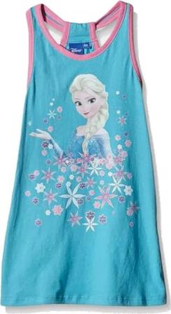 Sun City Sommerkleid Disney Frozen Longshirt Kleid Sommerkleid Trägerkleid