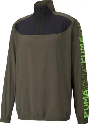 PUMA Anorak TRAIN PUMA WOVEN 12 ZIP GRAPE LEAF