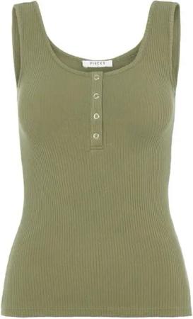 pieces Shirttop Kitte (1-tlg) Plain/ohne Details