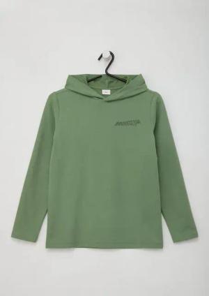 s.Oliver Langarmshirt Hoodie mit Rückenprint