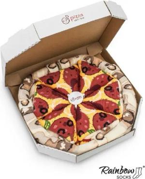Capelli New York Socken Pizza Geschenk Box- Pepperoni Socken