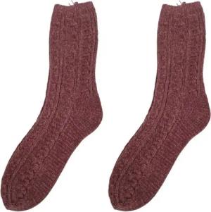 Capelli New York Socken 2 Paar Kuschelsocken im Zopfmuster Design