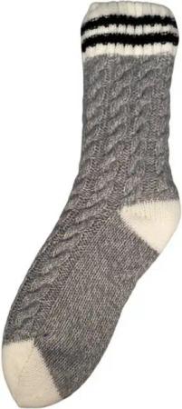 Capelli New York Socken Haussocke mit Zopfmuster