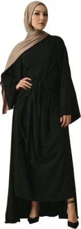 elf prive Langjacke Elf Prive Damen Abaya Set, Premium Qualität Abya, Lockerer Sitz Geschi