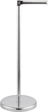 bremermann Toilettenpapierhalter Stand-WC-Rollenhalter 2in1, Ersatzrollenhalter (4 Rollen), verchromt