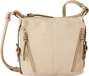 TOM TAILOR Hobo TOMTAILOR- CAIA Cross Bag M Umhängetasche off white