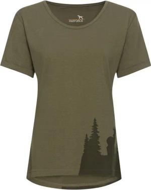 Parforce T-Shirt Damen T-Shirt Rotwild Silhouette