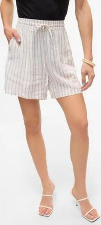 Vero Moda Shorts Shorts Elegante Kurze Leichte Sommer Pants VMLINN SHORTS WVN NOOS