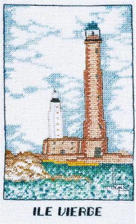 Le Bonheur des Dames Kreativset Le Bonheur des Dames Kreuzstich Set "Leuchtturm der Jungferninseln", Z, (embroidery kit by Marussia)