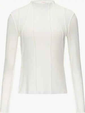 s.Oliver Langarmshirt Enganliegendes Langarmshirt mit Naht-Details Biesen