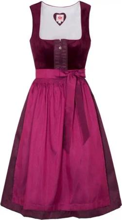 Spieth & Wensky Dirndl Buchsbaum Drindl Buchsbaum 2-teiliges Midi-Dirndl Kleid Dirndl Trachtenkleid