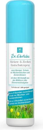Dr. Ehrlichs Gesundkatalog. Insektenschutz-Spray Dr. Ehrlichs Mücken- & Zecken Hautschutzspray 100 ml, 100 ml Inhalt