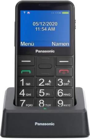 Panasonic Panasonic KX-TU155 Seniorenhandy schwarz für Senioren. Seniorenhandy (2,3 Zoll, Notfall-Taste für gezielte Hilfe)