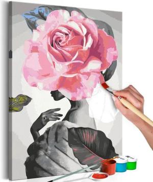 Artgeist Malen nach Zahlen Rose and Fur