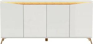 INOSIGN Sideboard ALADINO, Breite 184 cm, komplett Hochglanz, ohne Beleuchtung