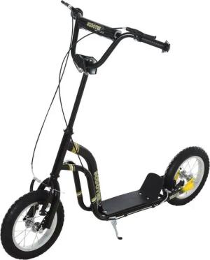 HOMCOM Scooter Tretroller mit Handbremse