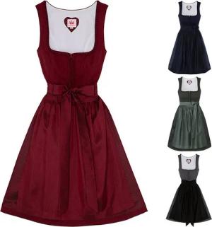 Spieth & Wensky Dirndl Element-Dirndl Element 2-teiliges Midi-Dirndl Kleid Dirndl Trachtenkleid