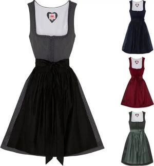 Spieth & Wensky Dirndl Element-Dirndl Element 2-teiliges Midi-Dirndl Kleid Dirndl Trachtenkleid