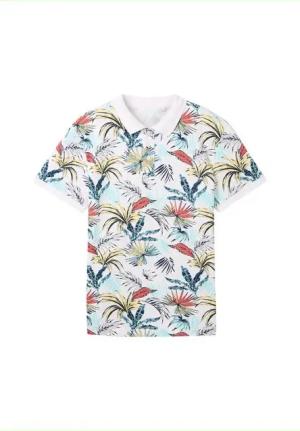 TOM TAILOR Poloshirt Poloshirt Kurzarmshirt mit Polokragen (1-tlg., 1)