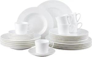 Rosenthal Geschirr-Set Geschirr-Service Jade Weiß (30-teilig)