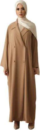 elf prive Langjacke Elf Prive Damen Abaya, Premium Qualität Abya, Lockerer Sitz Langes Aba