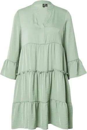 Vero Moda Midikleid VMKatrine (1-tlg) Drapiert/gerafft