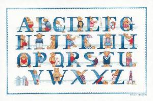Le Bonheur des Dames Kreativset Le Bonheur des Dames Kreuzstich Set "Seebären-Sampler", Zählmuster, 43, (embroidery kit by Marussia)