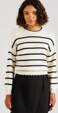 ONLY Rundhalspullover ONLIBI (1-tlg) Plain/ohne Details