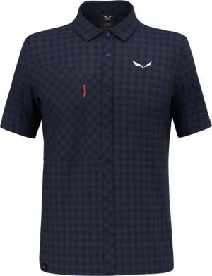 Salewa Outdoorhemd PUEZ DRY M S/S SHIRT NAVY BLAZER