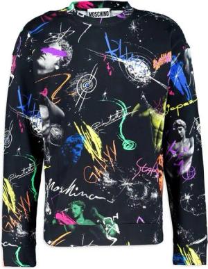 Moschino Rundhalspullover Moschino Herren Pullover, MOSCHINO COUTURE ! MILANO Mod: ZPA1709