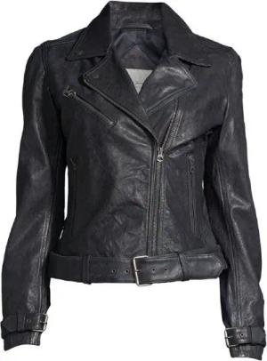 Pepe Jeans Lederjacke Pepe Damen Jacke, Pepe Jeans Amelia Biker Lederjacke Damen.