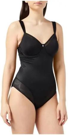 Triumph Set: Unterhemd Damen Badeanzug für Damen in schwarz (1-tlg)