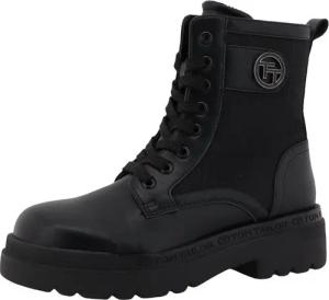 TOM TAILOR Schnürboots, Blockabsatz, Schnürstiefelette in bequemer Weite G (weit)