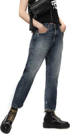 Diesel Straight-Jeans Diesel Aryel 084VB Damen Jeans Hose Straight
